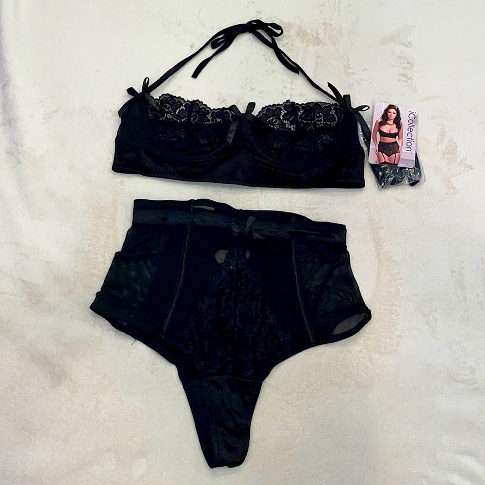 I collection Black and Red  Lingerie